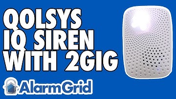 Using the Qolsys IQ Siren with a 2GIG GC3 Alarm System
