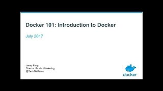 Docker 101: Introduction to Docker