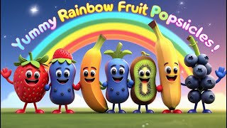 Yummy Rainbow Fruit Popsicles Nursery Rhymes And Song