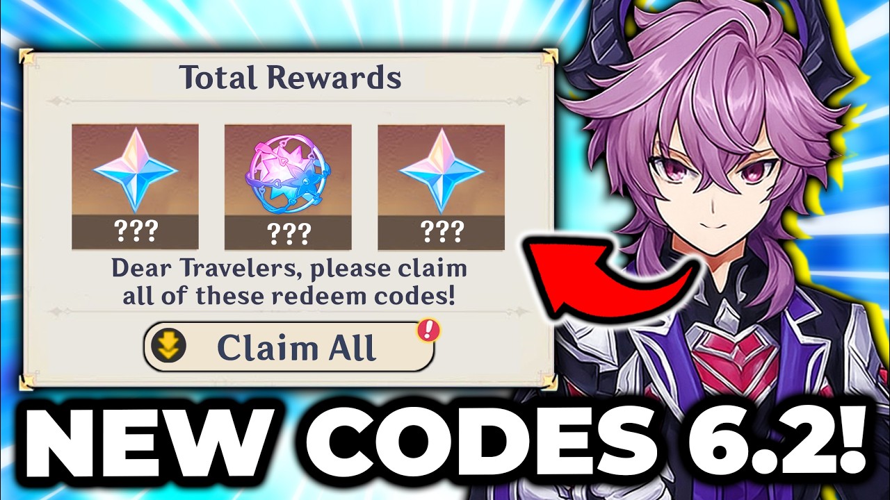 ANOTHER FREE PRIMOGEM, PULL FOR DURIN | Genshin 6.2 Codes, Genshin Redeem Code, Durin Genshin Impact