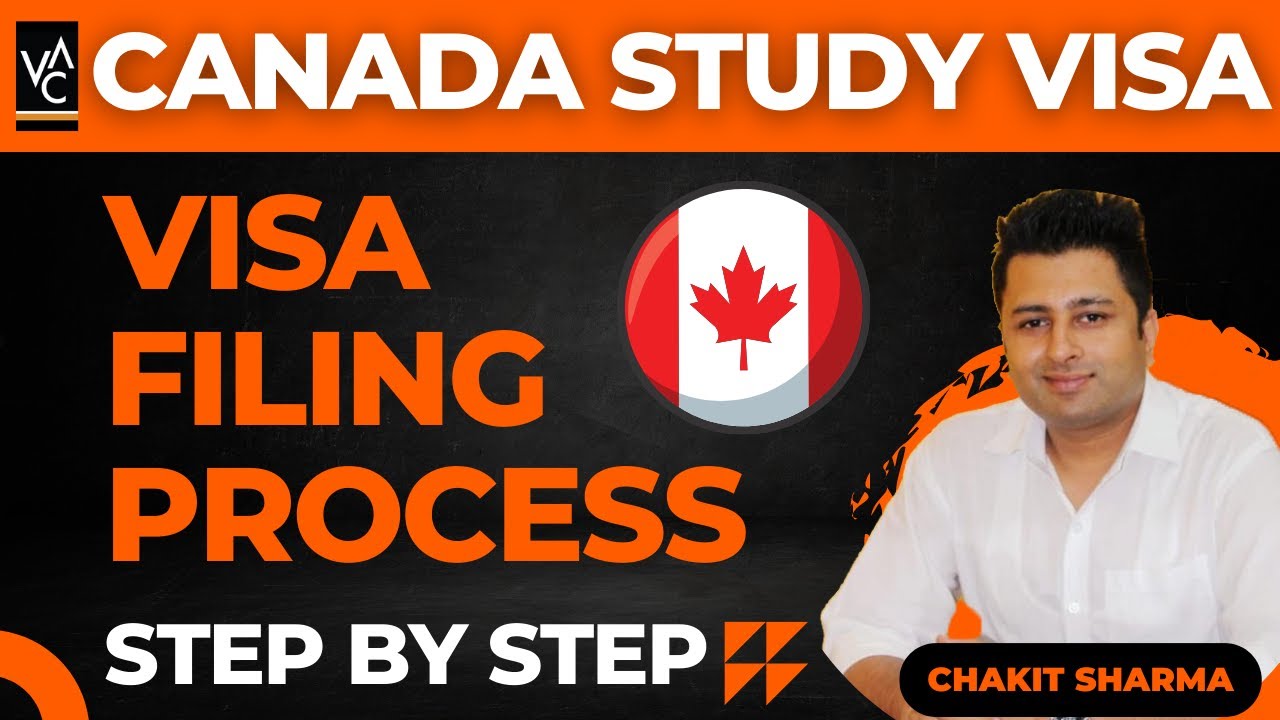 How To File A Canada Study Visa | Step by Step - VISA Filling Process ...