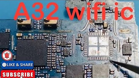 Samsung A32 wifi and Bluetooth problem fix 