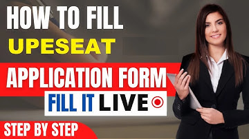 UPESEAT Application Form (Released) How To Fill UPESEAT Application Step By Step Procedure