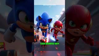 [Part 1] Sonic vs Flash – Who’s the Fastest? #sonic #theflash #FlashSuperhero #SonicVsFlash