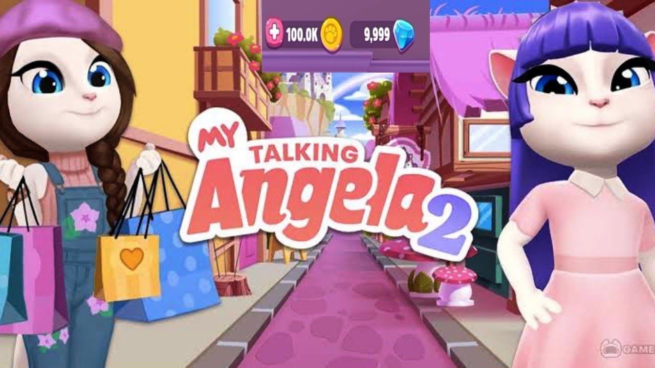 My Talking Angela 2 New Update Unlimited Coins and Diamonds part17