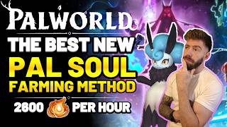 The Best NEW Pal Soul Farm in Palworld - 2600 Giant Souls Per Hour