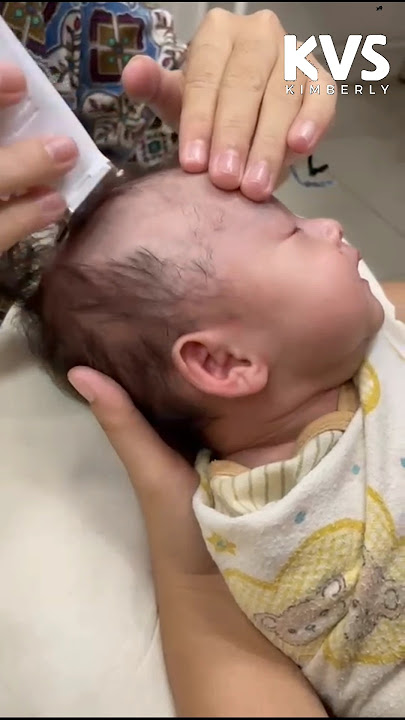 Tutorial Cara Cukur rambut bayi baru lahir #newborn #babyhaircutting #shorts