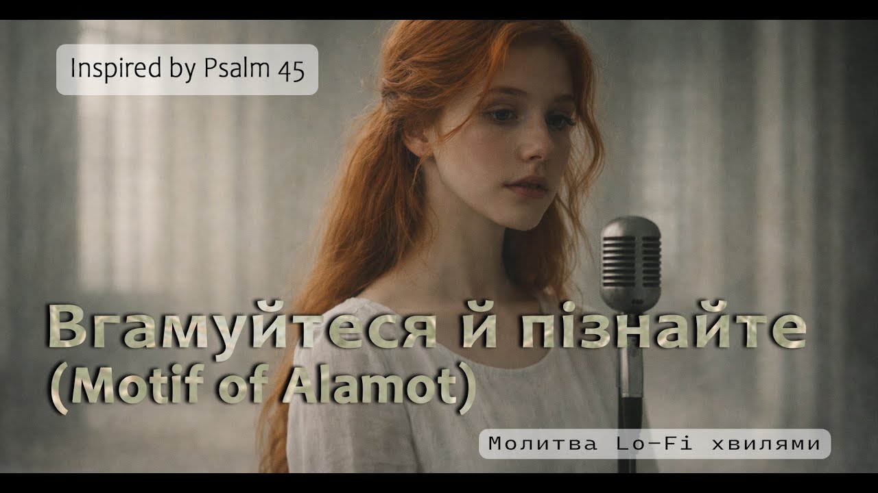 Вгамуйтеся й пізнайте, що Я — Бог | Inspired by Psalm 45 Motif of ...