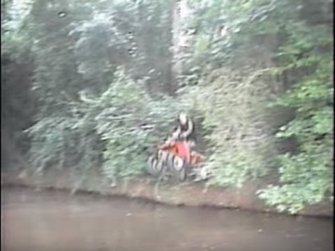 More 4 Wheeler Cliff Jumps into the Water