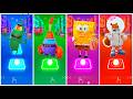 Plankton 🆚 Mr._Krabs 🆚 SpongeBob 🆚 Sandy Cheeks  Coffin Dance Song (COVER