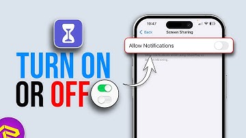 How to Turn On or Off Notifications While Screen Sharing on iPhone | Manage Screen Sharing Alerts