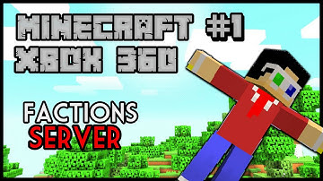Minecraft Xbox 360 Factions! BUILDING MY FACTIONS!