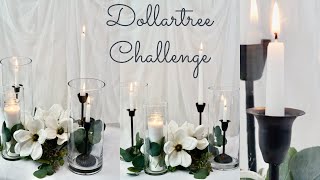 DIY Dollar Tree Challenge! Magnolia Wedding Centerpiece | Budget Weddings | DIY Tutorial