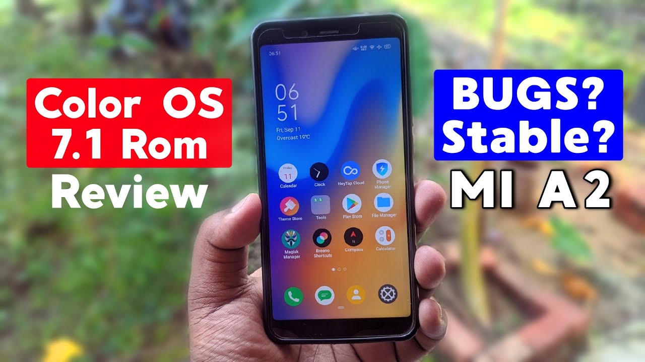 Color OS 7.1 Port Rom Review on Mi A2 | BUGS? Stable? Install Realme UI
