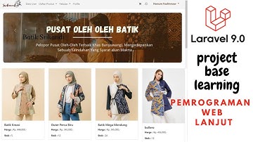 Demo Project Toko Online Batik Srikandi | Praktikum Pemrograman Web Lanjut