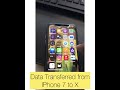 complete data transfer without data loss-from iPhone 7 to iPhone X- door service all over India