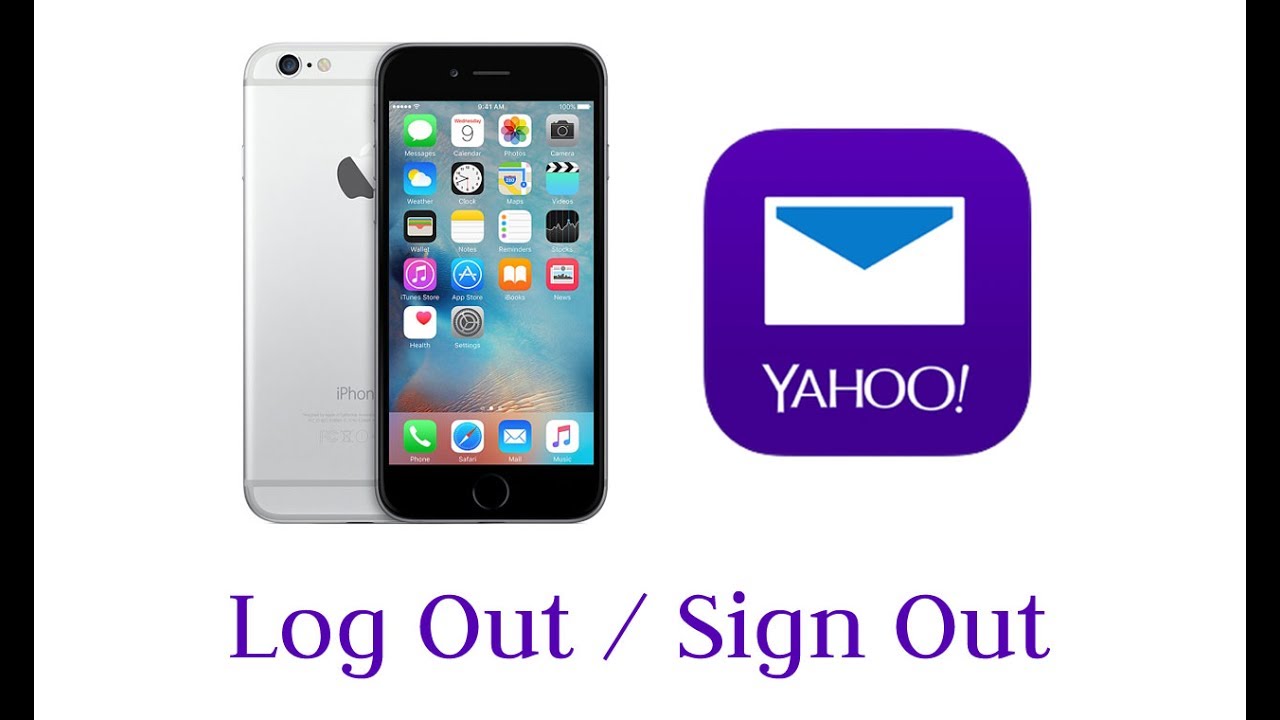 How To Log Out Sign Out Yahoo Mail App On Iphone Ipad Ipod 2017