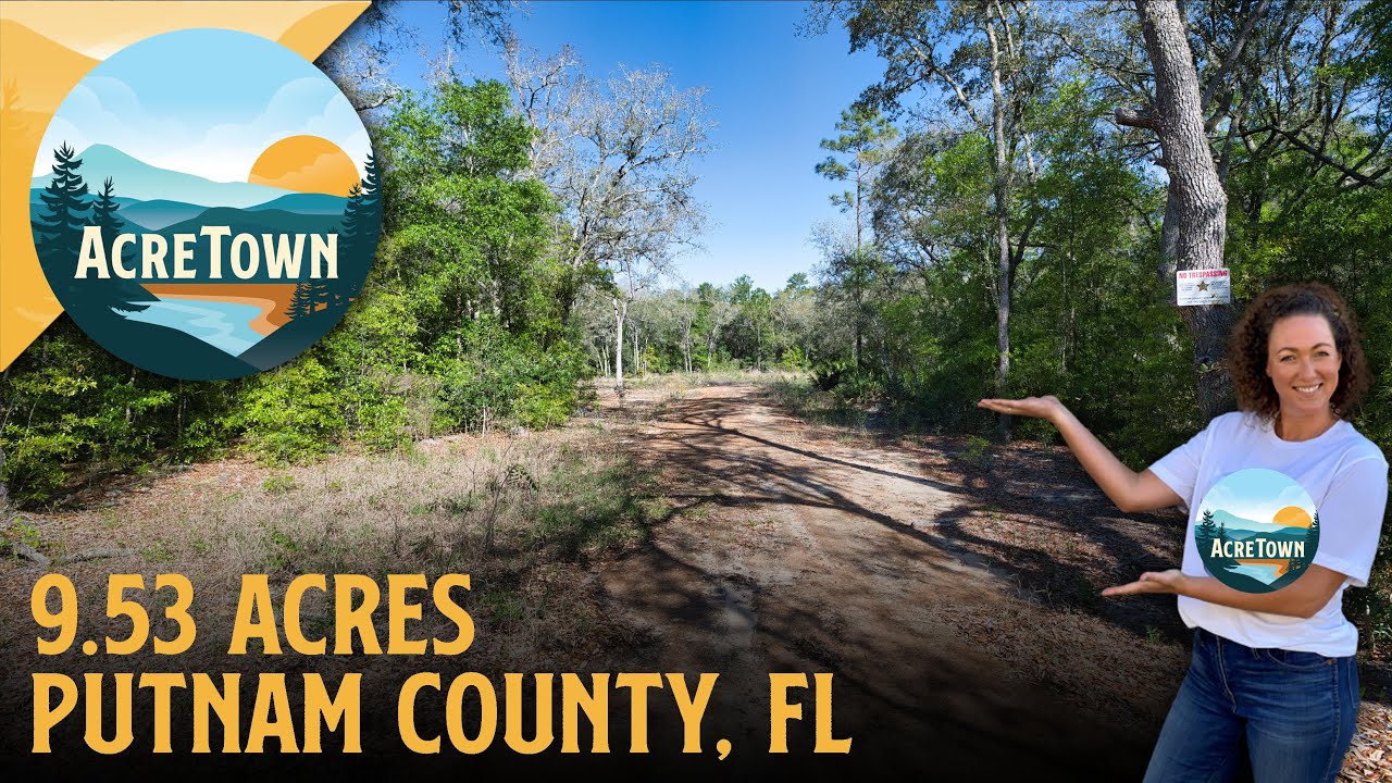 PUTNAM COUNTY, FL | 9.53 acres | Subdivided | Cleared Homesites & Driveway | Approved Perc