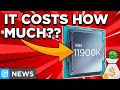 Intel’s 11900K Pricing Is INSANE, NEW Nvidia GPU!