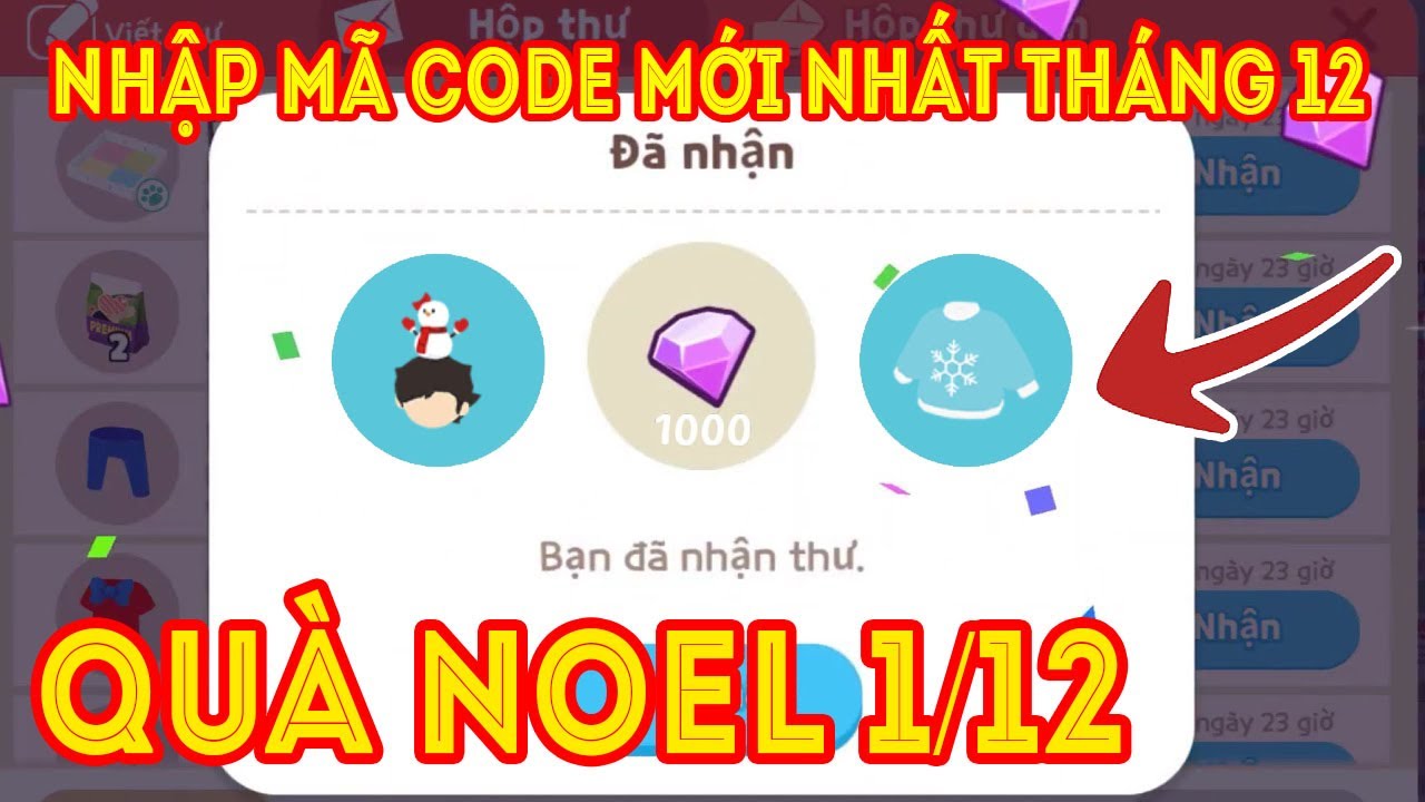 Play Together | Nhập Mã Code Mới Nhất Tháng 12 | Quà Tặng Noel Giáng ...