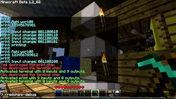 RedstoneChips - Text over redstone wires