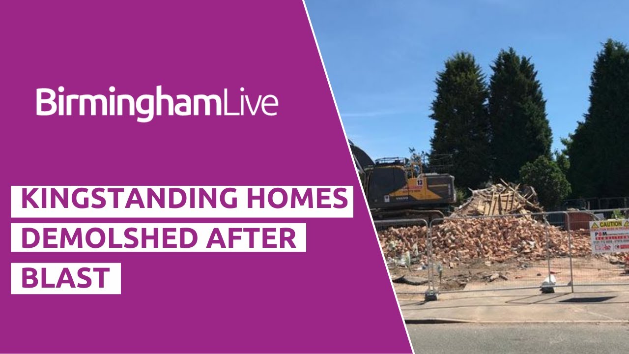 Four homes demolished after fatal house explosion in Kingstanding YouTube