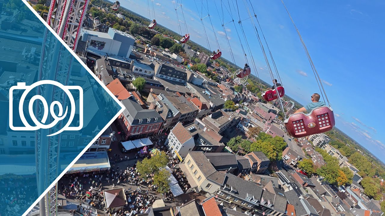 Air Force (Star Flyer, Dauphin) @ Kermis Weert 2025 - 4K Onride / POV Video