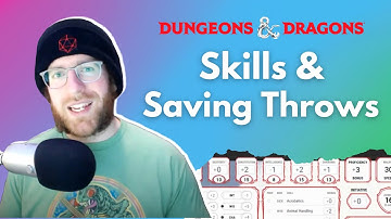 Dungeons and Dragons - Skills and Saving Throws