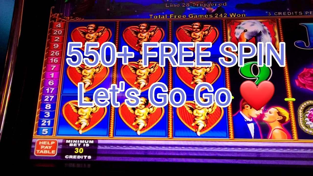 ** 550 + Free Spin ** LAGO DI AMORE slot machine
