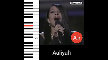 Aaliyah - Journey to the Past (Live) (Vocal Showcase)