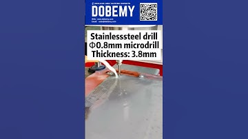 High-speed microdrill 304 stainless steel auto CNC machine