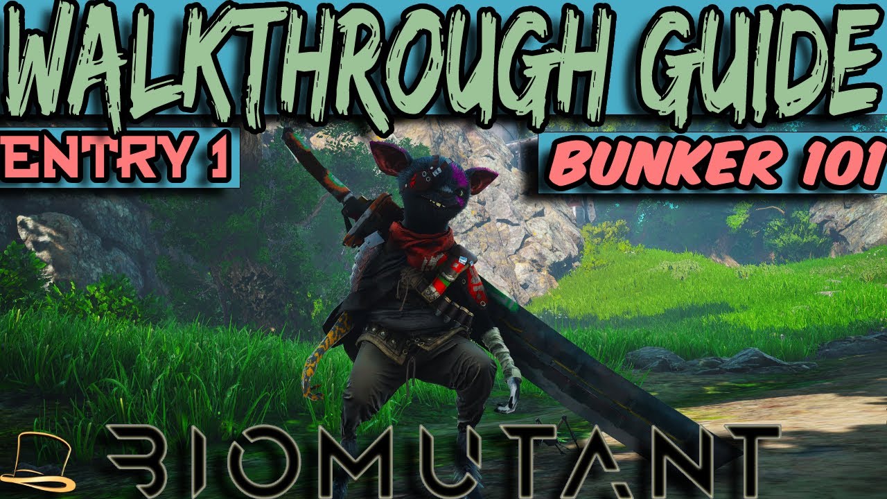 BIOMUTANT WALKTHROUGH GUIDE - BUNKER 101 (PART 1)