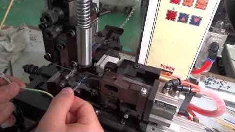 Semi-auto stripping and crimping machine (WPM-2008A2)