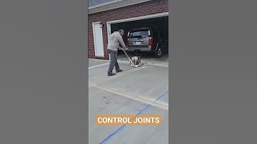 Cutting  Concrete Control Joints , Integrity Construction & Concrete,  MACOMB, MICHIGAN #concrete
