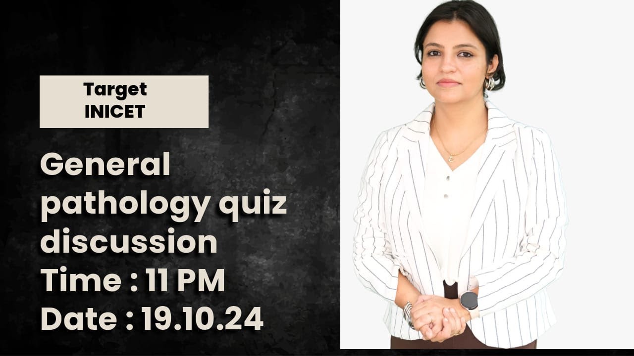General path quiz live- level INICET - YouTube