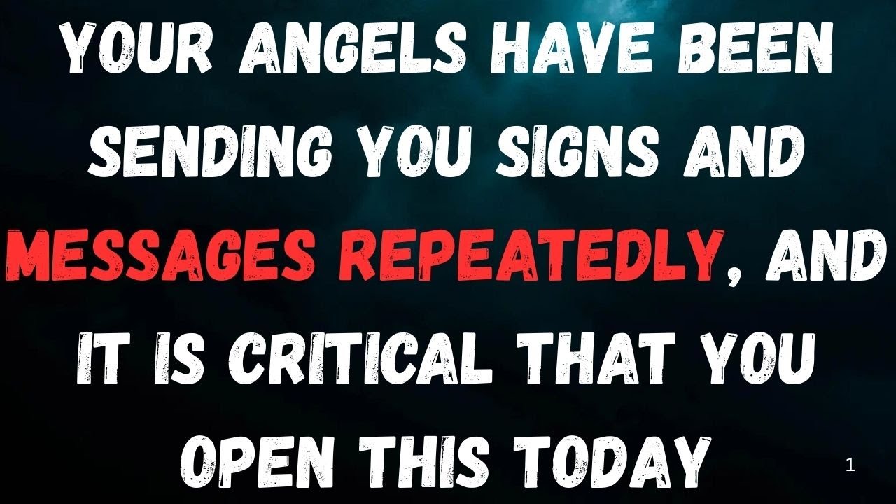 Angel Says: Your Angels Are Urgently Reaching Out — Open This Message Today!