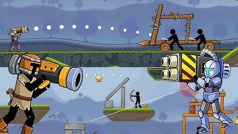 🕹 Boom Stick: Bazooka Puzzles and Boss - All Levels 41-46 - Gameplay Walkthrough iOS & Android