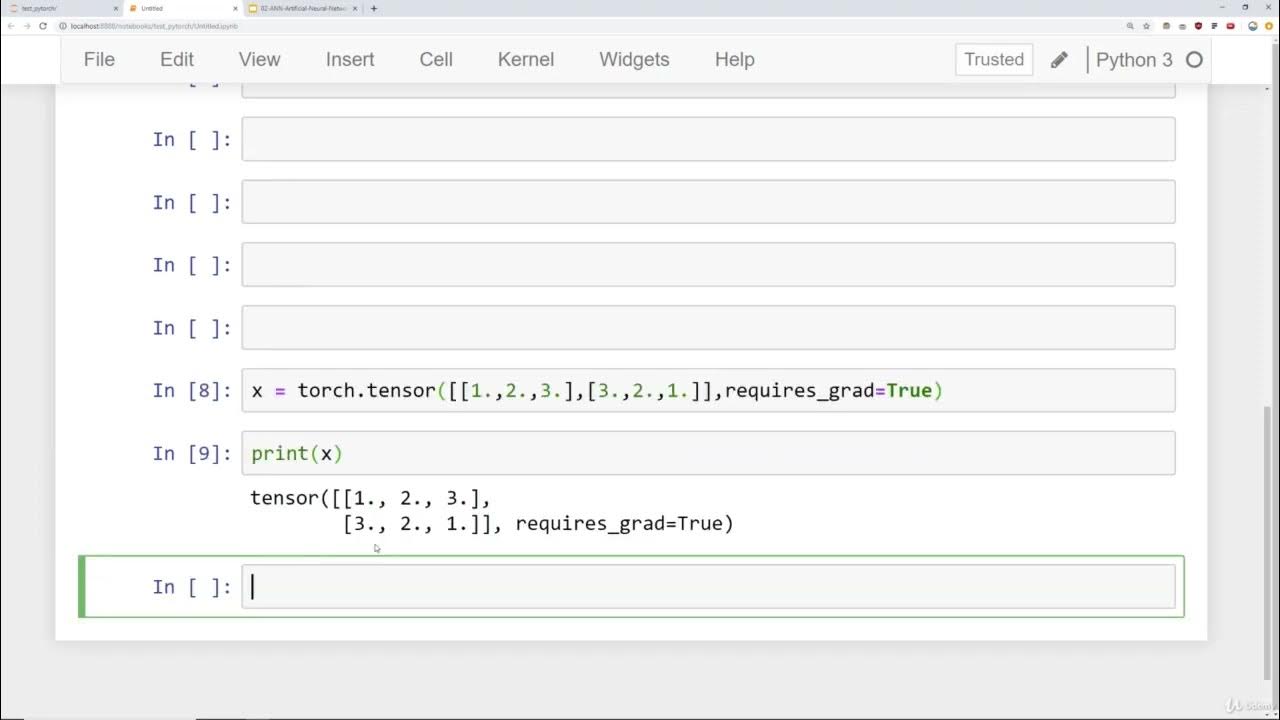 8 PyTorch Gradients - YouTube
