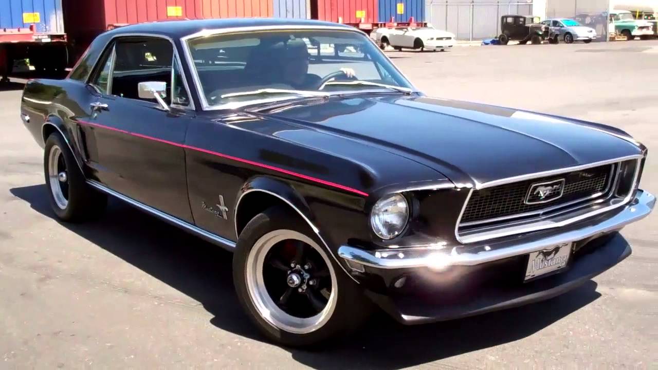 1968 Mustang Coupe - YouTube.