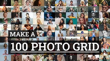 Make a 100 Photo Grid in 60 Seconds | TurboCollage