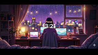 25 Minute Pomodoro Timer | Deep Focus Study Session