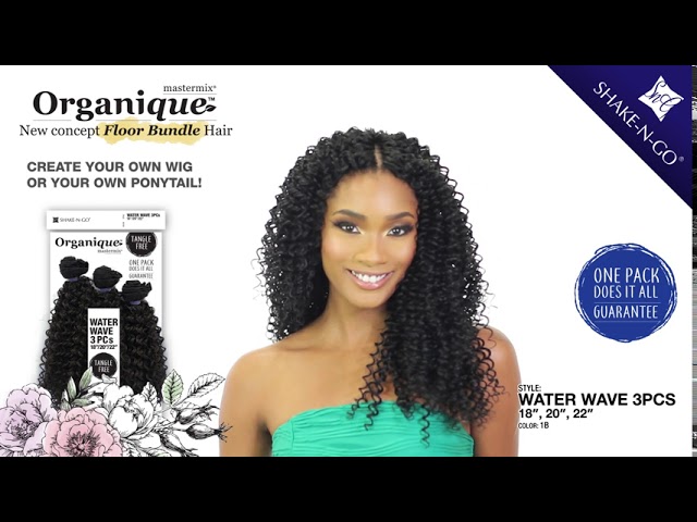 Organique Water Wave 3pc pack! (18, 20, 22) // Bundle Hair 