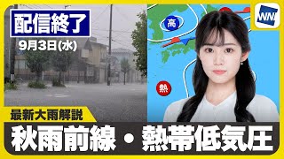 ウェザーニュースの配信のサムネイル画像