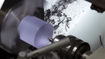 CNC 4th Axis Testing Turbine Propeller Part 1 (polycarbonate)