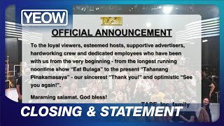 GMA - Tahanang Pinakamasaya Final Closing    Announcement [07-MAR 2024]