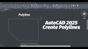 How to Draw Polylines - AutoCAD 2025