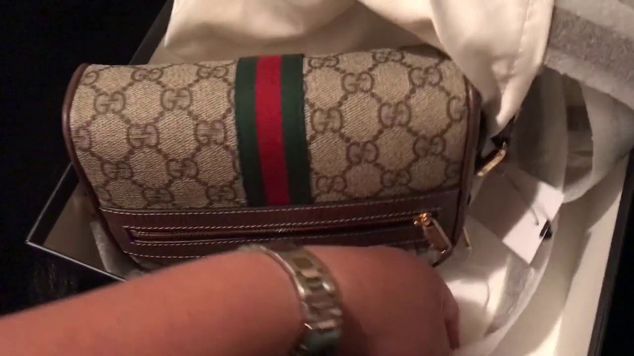 My new Gucci Bag! Unboxing Video YouTube