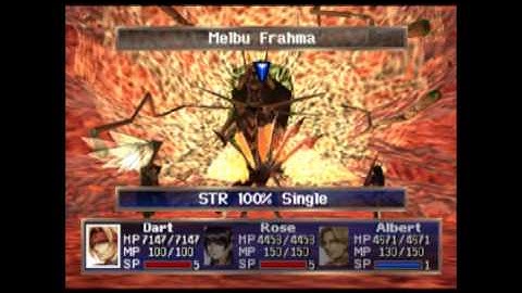 My Legend of Dragoon Playthrough - Boss 52 - Final Boss Melbu Frahma  part 1 of 5