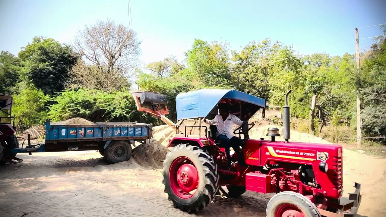 Powerful Mahindra Tractor Work Video#trectorstunt #trendingshorts 