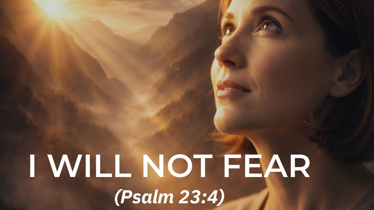 «Я не буду бояться»: Псалом 23:4. Песни для поклонения, дарующие мир и силу.